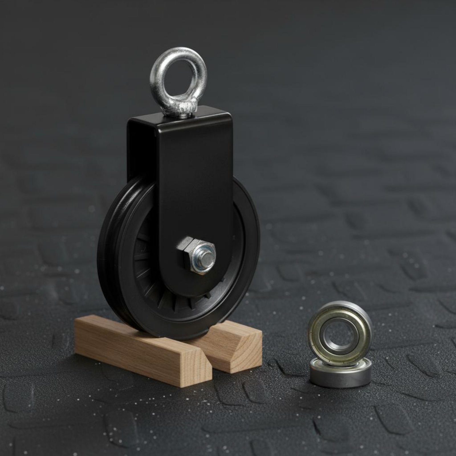 Cable Pulley System - Soporte de polea DIY silencioso y