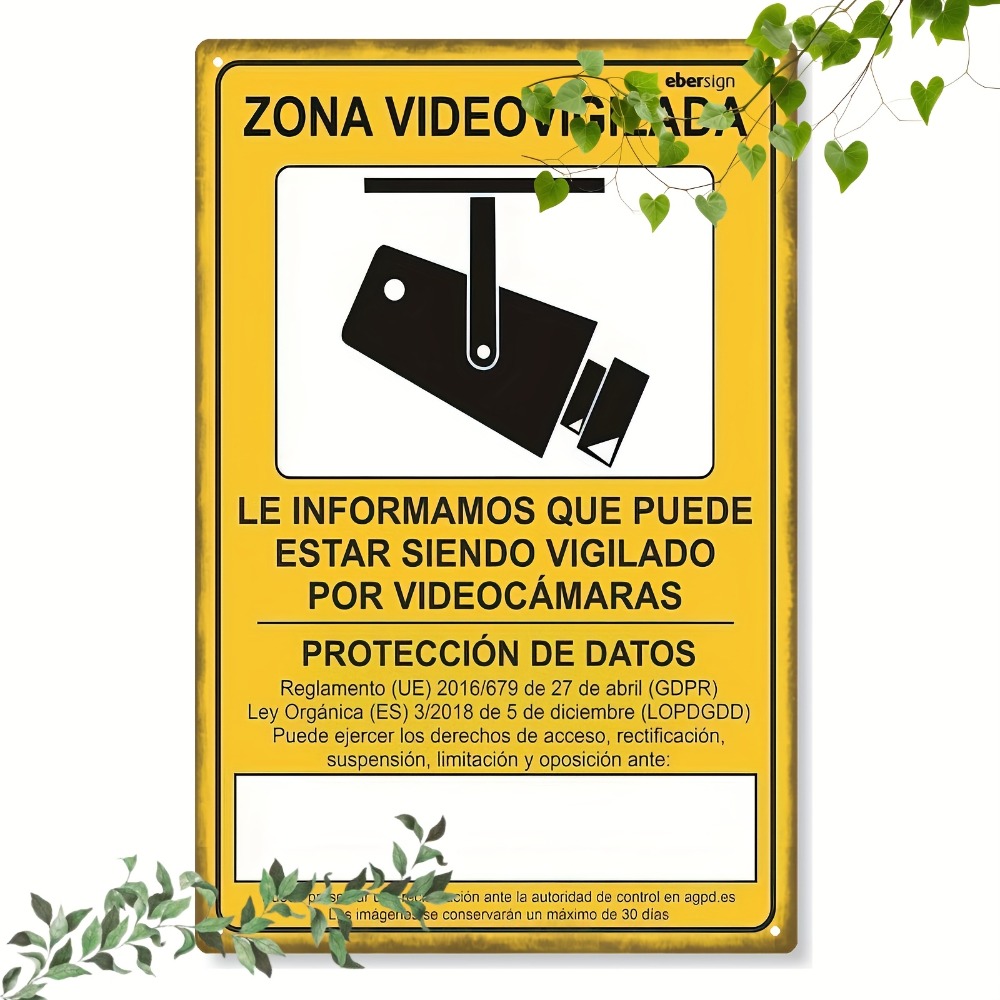 Home Gym Video - 1 pieza de letrero metálico 