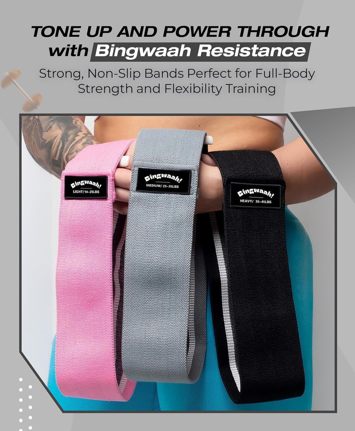 Bandas de resistencia de tela  - Resistance Loop Mini Band reseña y precio