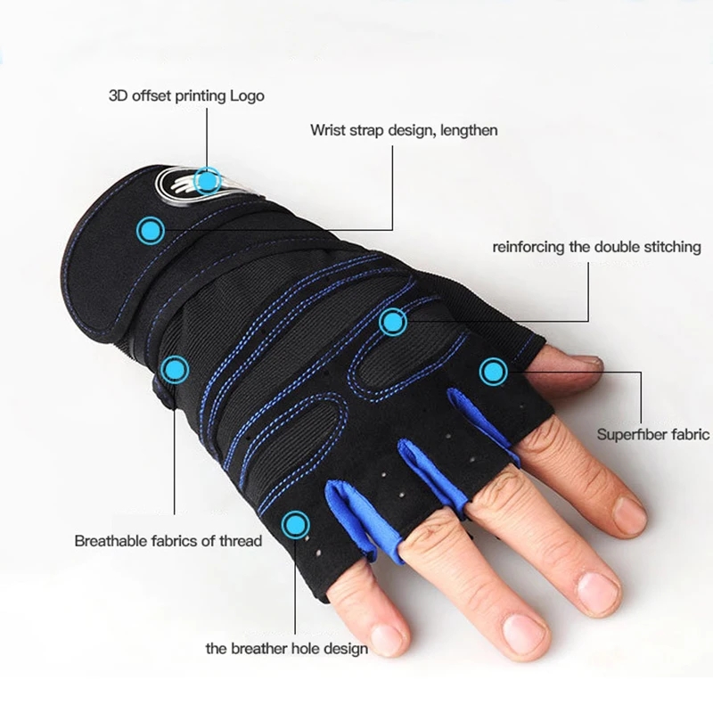 Guantes de gimnasio para hombr - Lifting Straps Wrist reseña y precio