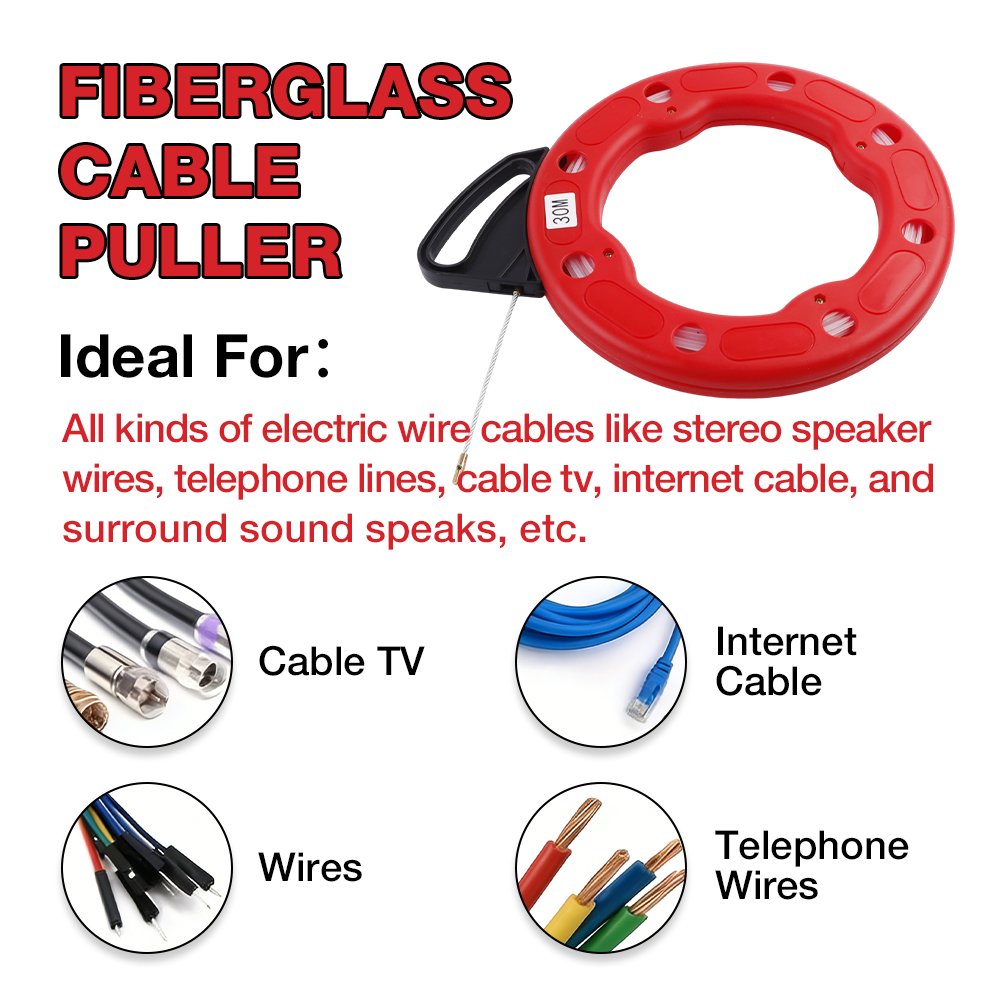 Cinta pasacables profesional d - Cable Pulley System reseña y precio