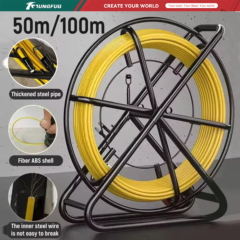 TUNGFULL 50M 100M Herramienta  - Cable Pulley System reseña y precio