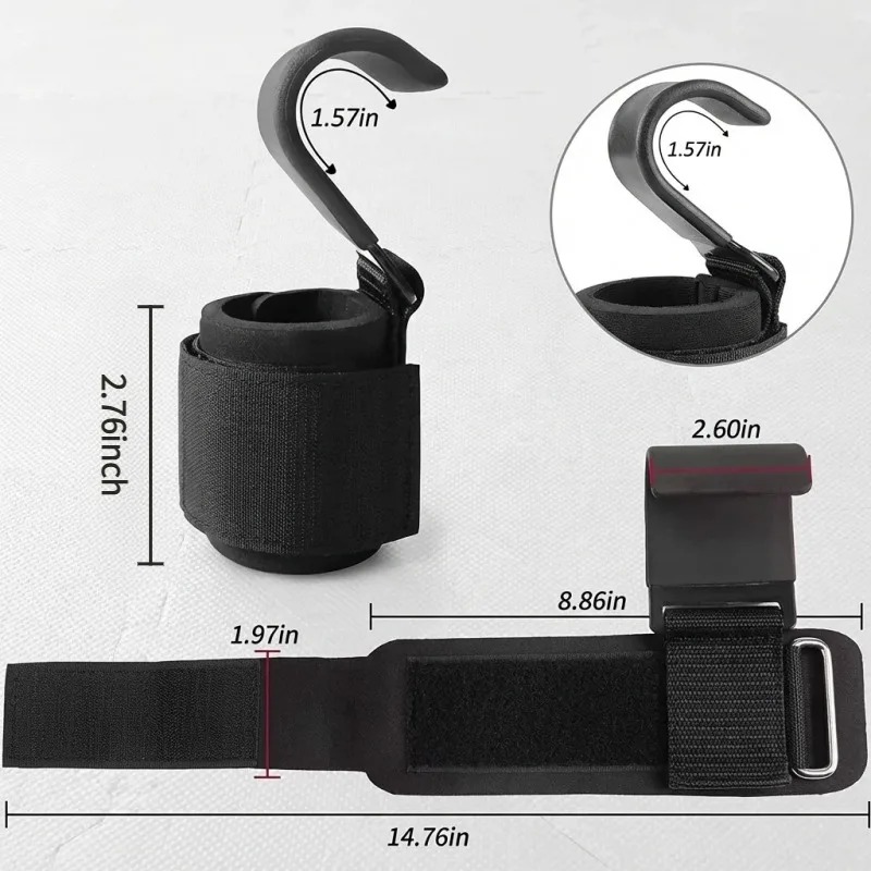 Ganchos para levantamiento de  - Lifting Straps Wrist reseña y precio