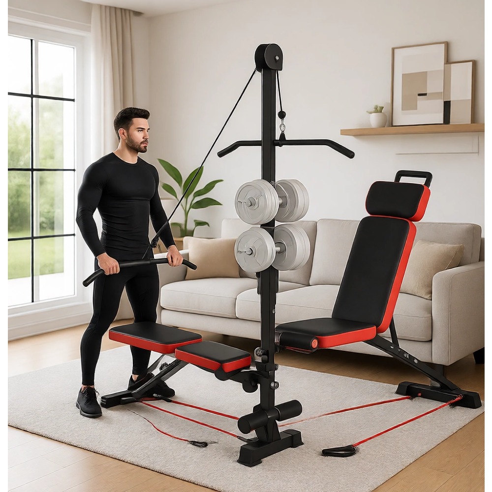 Banco de Pesas Multifuncional  - Home Gym Weight reseña y precio
