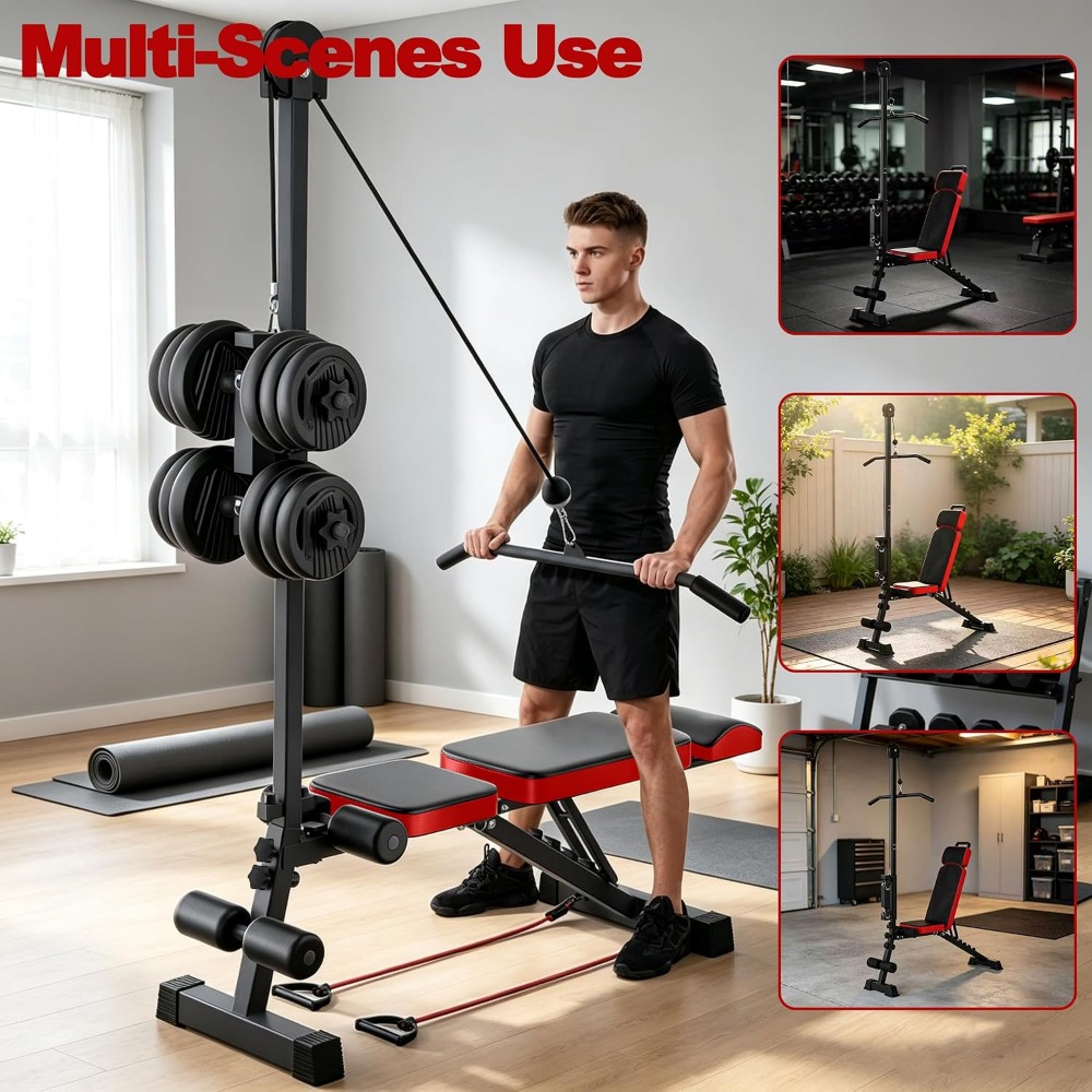 Banco de Pesas Multifuncional  - Home Gym Weight reseña y precio