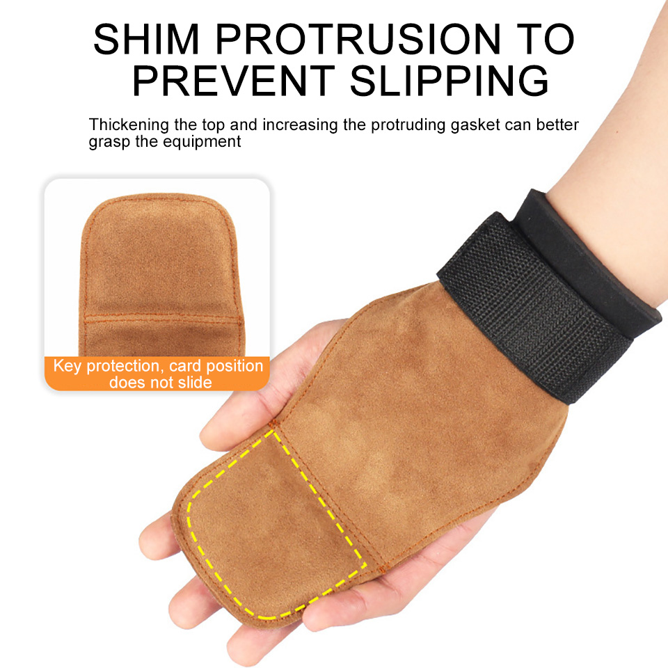 Guantes de gimnasio de piel de - Lifting Straps Wrist reseña y precio