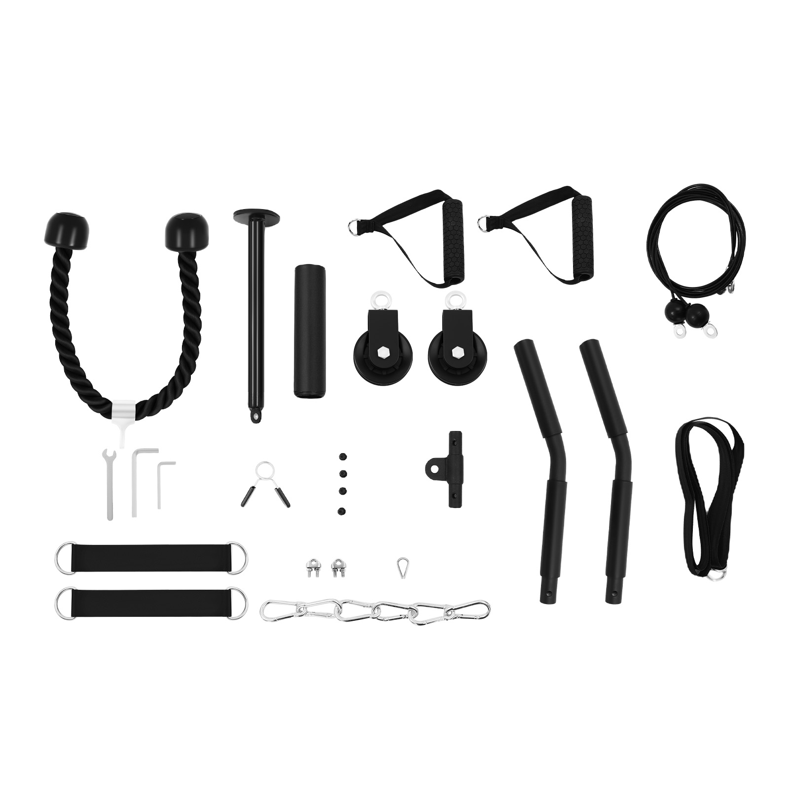 Sistema de Poleas de Cable par - Cable Pulley System reseña y precio
