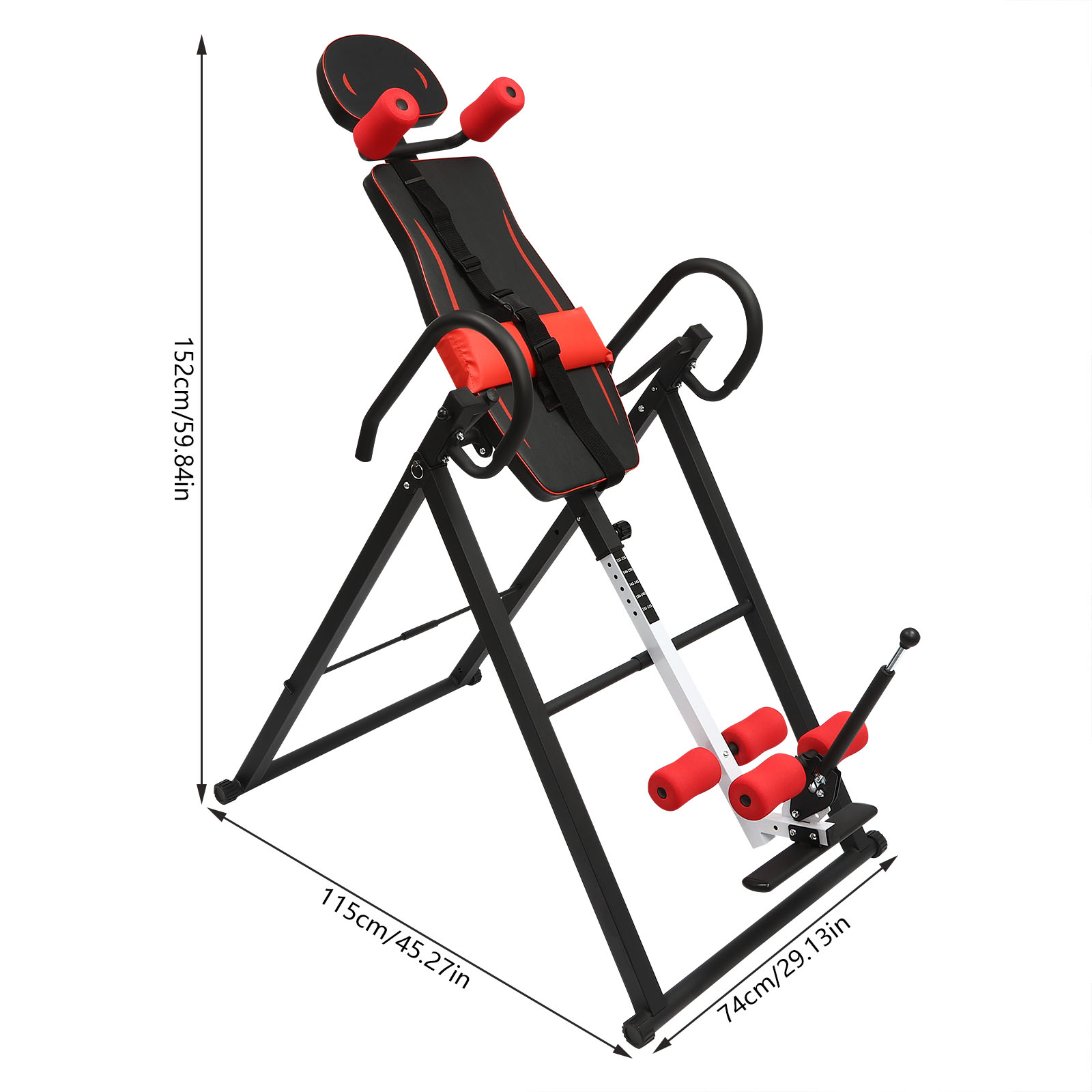 Mesa de Inversión Negra/Roja/A - Home Gym Needs reseña y precio