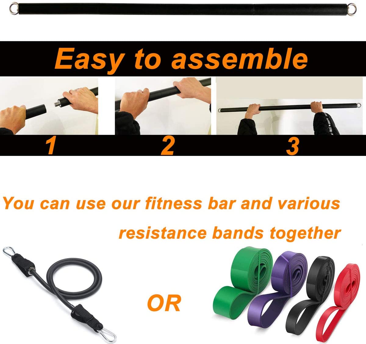 Banda elástica de resistencia  - Home Gym Academy reseña y precio