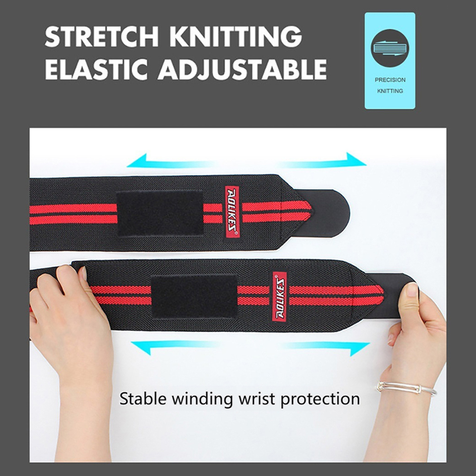 Muñequeras Deportivas AOLIKES  - Lifting Straps Wrist reseña y precio